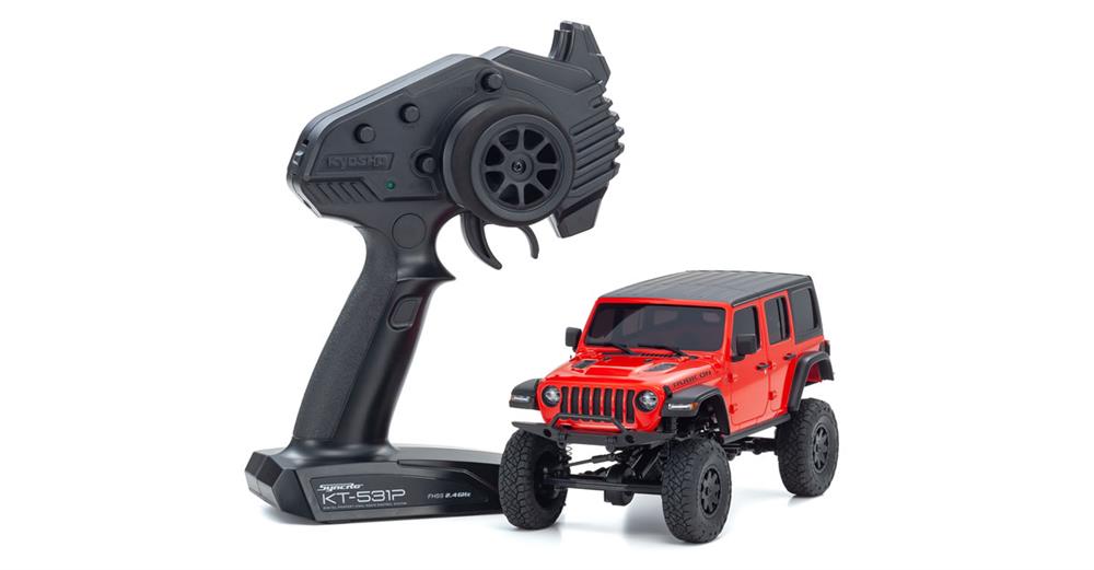 rc bil Mini-Z 4X4 Wrangler, firecracker red