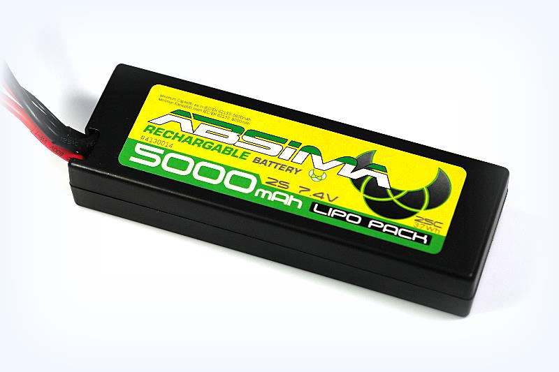 batteri 2S 25C LiPo (7.4V/5000mAh) Tamiya