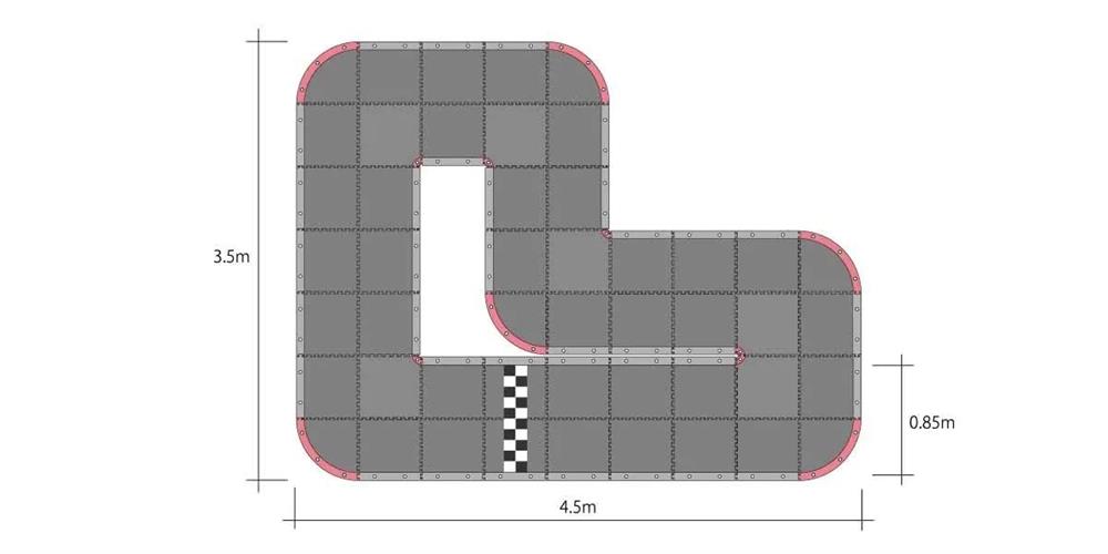 racingbana / banmatta, Mini-Z Grand Prix Circuit50, urethane