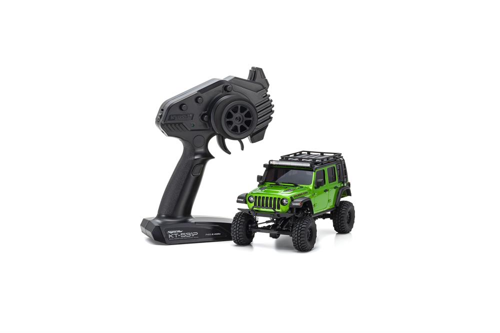 rc bil Mini-Z 4X4 Wrangler, grön