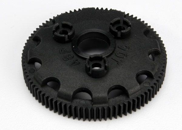 krondrev / spur gear 90T, 48P, slirkoppling