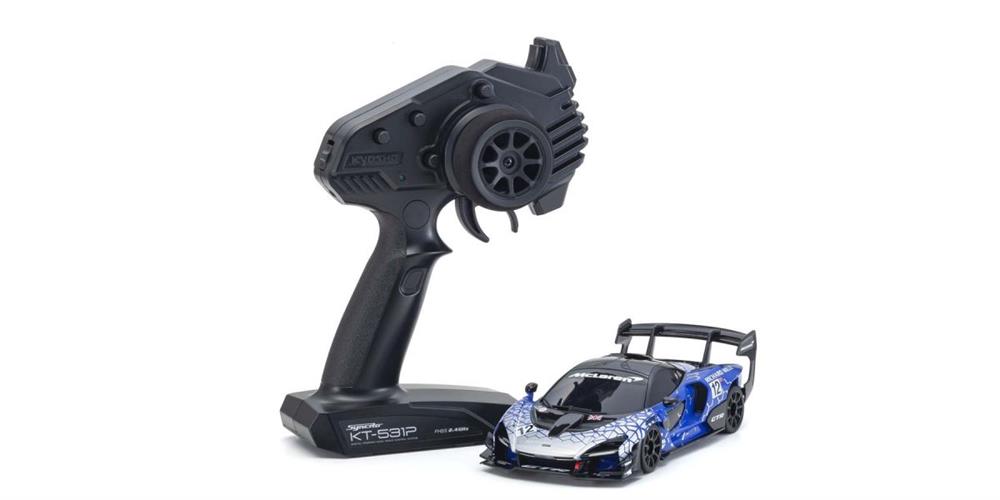 rc bil Mini-Z RWD McLaren Senna GTR, blå