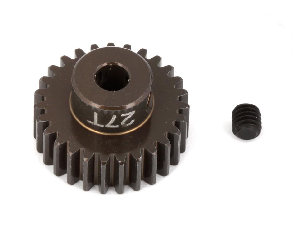 motordrev / pinion, 27T 48P, aluminium