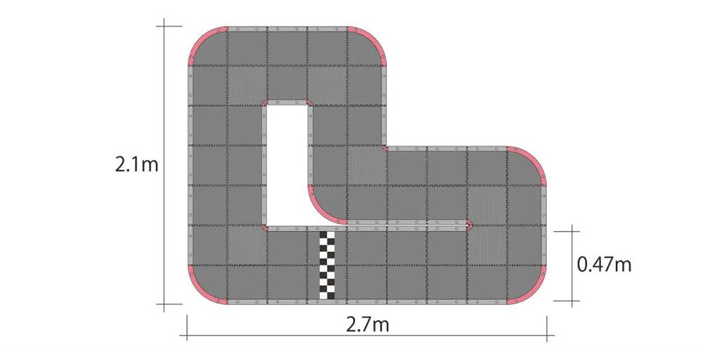 racingbana / banmatta, Mini-Z Grand Prix Circuit30, urethane