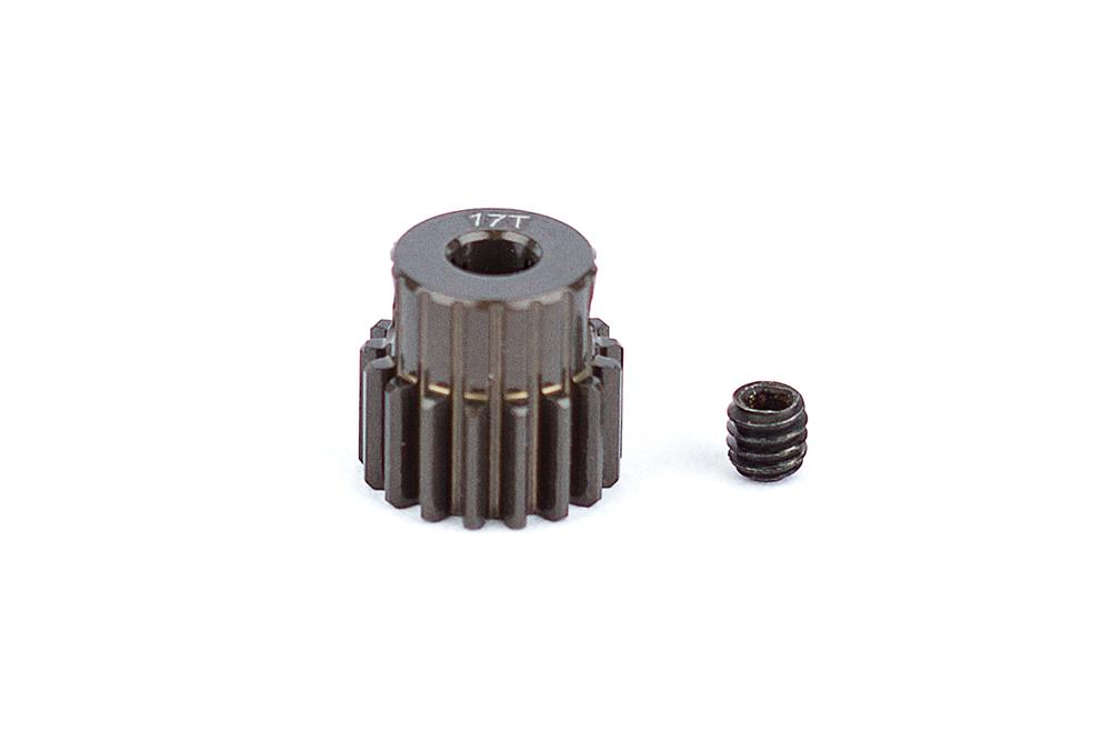 motordrev / pinion, 17T 48P, aluminium