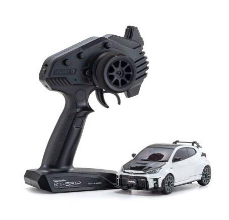 rc bil Mini-Z AWD Yaris Circuit Package, vit