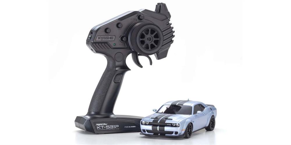 rc bil Mini-Z AWD Challenger SRT Hellcat, T-nickel