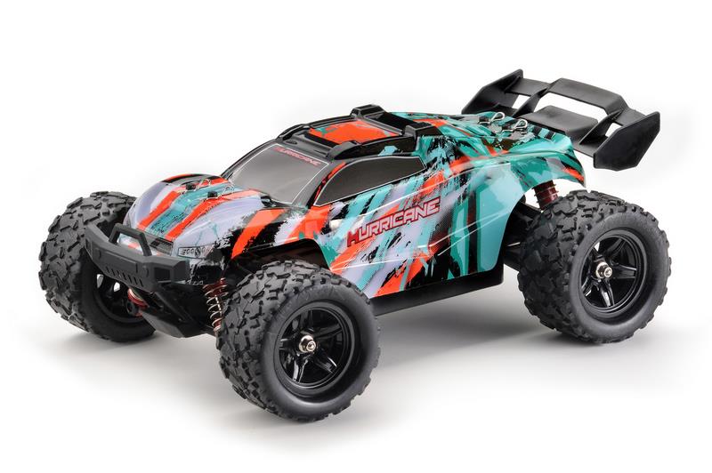 rc bil Hurricane 1:18 Truggy, grön (RTR)