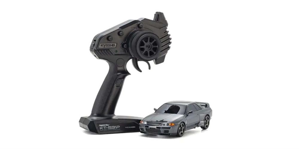 rc bil Mini-Z AWD Skyline GT-R Nismo R32, gun metal