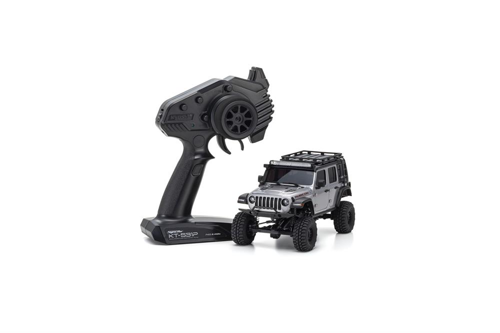 rc bil Mini-Z 4X4 Wrangler, silver metallic