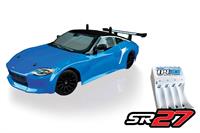 rc bil SR27 2023 Nissan Z (RTR) NiMH Combo, blå