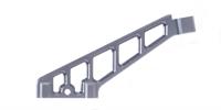 Transmission brace alu FR SRX8